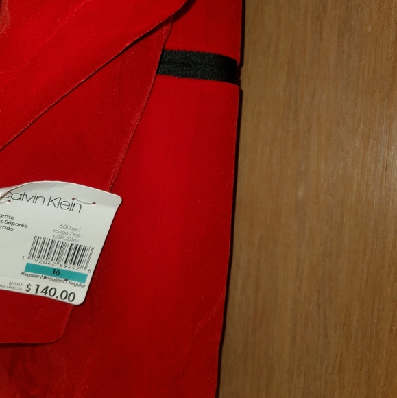 🎉Host Pick🎉 Boys Velvet Calvin Klein Suit Jacket - Picture 3 of 3